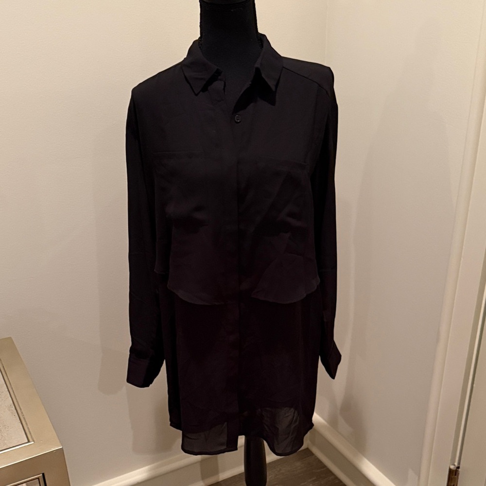 Elegant Black Midi Dress